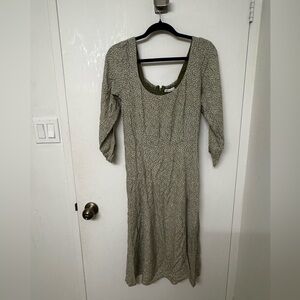 Abercrombie floral midi dress - Size Medium